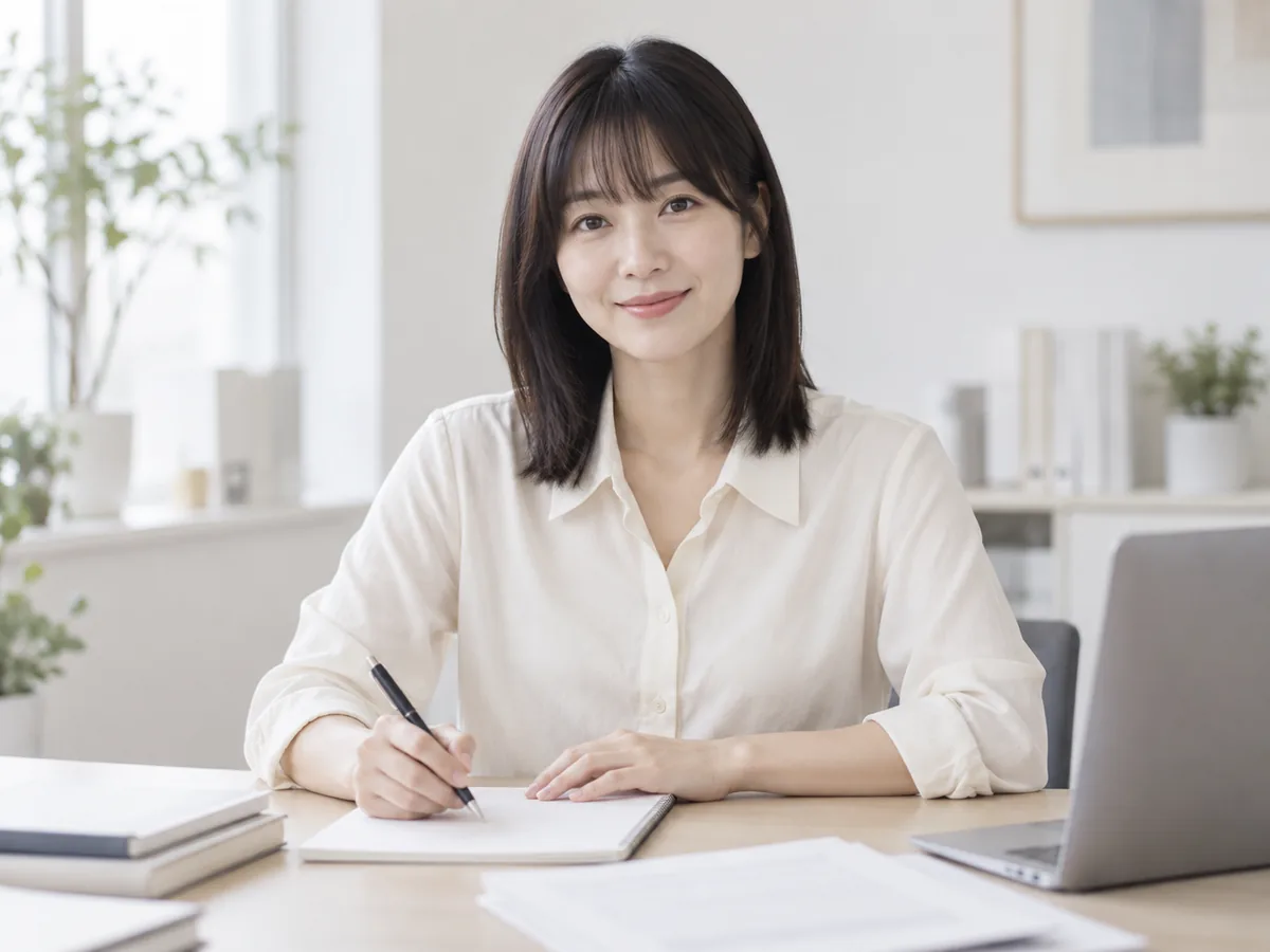 메모를 하며 상담하는 상담원